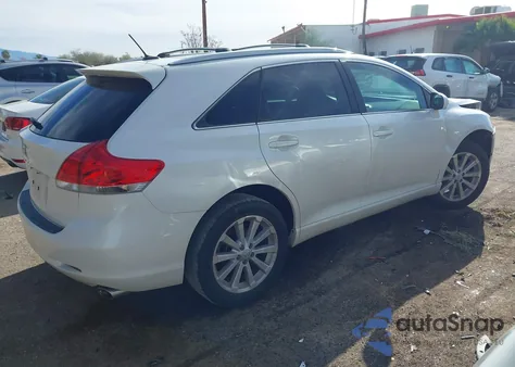 2009 Toyota Venza z USA, uszkodzony, nr VIN 4T3ZE11A19U019591